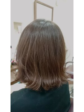 ヘアプロデュース ムース(Hair Produce MU SU) 切りっぱなしラフ外ハネ