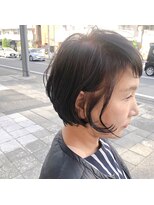 アルマヘアー(Alma hair by murasaki)&nbsp;ミセス世代必見！ゆるふわボブ