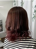 【河野有希】ベリーピンクグラデーション