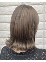 ヘアーサロンデフォーエバールークス(hairsalon de Forever Lux)&nbsp;【ForeverLux】テラコッタミルクティーロブ