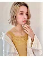 レイラバイアフロート 吉祥寺(Lila by afloat)&nbsp;切りっぱなしボブ×ラフ巻き【アフロート吉祥寺 緒方】