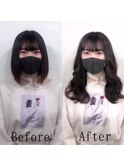 ナチュラルブラウン#シールエクステ#ヨシンモリ#大人巻き#宇都宮