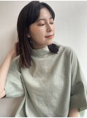 ミディアム×ナチュラルストレートhair.