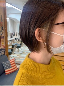 デイズ(DAYS) 南越谷/新越谷【DAYS 】イヤリングカラー×ミルクティーベージュ