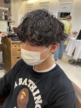 ネオリーブアイム 横浜西口店(Neolive aim) 横浜★大人気波巻きパーマのマッシュスタイル