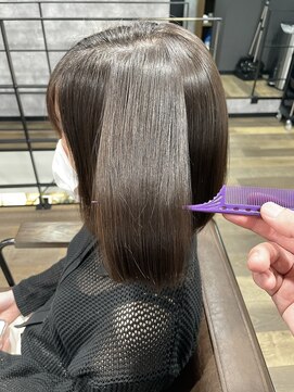 コレスト(Corest) #ヌナボブ#内巻き縮毛矯正