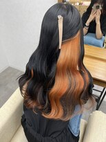 リングバイモアムー(Ring by Moremuu)&nbsp;インナーカラー×オレンジカラー