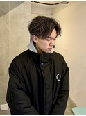 【石鉢洋太】スパイラルパーマ/メンズカット/ハイライト
