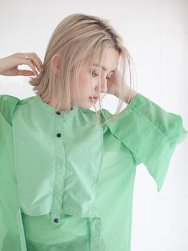 アッシュ 清瀬店(Ash) 10代20代30代『ハイトーンラインボブ』Ash清瀬店