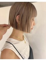 ロイリー バイ ローウェ 立川(Loely by Louwe)&nbsp;ベージュ/ハイトーン/レイヤー/ボブ/立川/髪質改善/ヘアセット