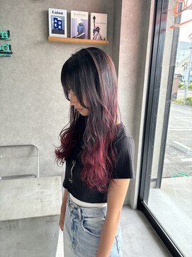 ムード カナザワ(mood kanazawa) グラデーションレッド