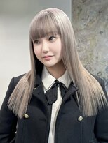 ソル ジングウマエ(SOL JINGUMAE)&nbsp;ミルクティーベージュダブルカラーインナーカラーケアブリーチ