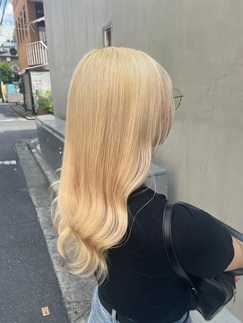 トクテ 吉祥寺(tokute) グレージュカラー/ボブウルフ/黒髪/ココアベージュ