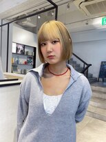 ゼスト パーク(ZEST PARK)&nbsp;ローライト/艶髪/ハイトーン/ボブカット/レイヤーカット/タマキ