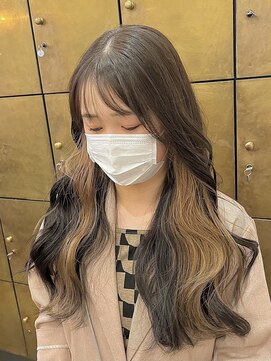 ヘアーアイスカルテット(HAIR ICI QUARTET) 20代30代大人可愛いインナカラーくすみカラー