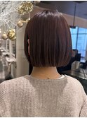 ショートココアブラウン【ktwo名古屋/栄/矢場町/栄町】