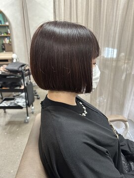 テーラヘアー つくば研究学園店(TELA HAIR) ぱつっとボブ(TELA HAIR つくば研究学園)