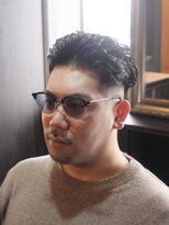 バーバー ネオ ザ クラス(BARBER NEO The Class) オールバックパーマ