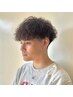【メンズ限定】カット+ハイライトカラー+パーマ+3stepトリートメント