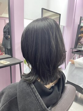 アヴァンス 難波店(AVANCE.) 【高尾担当】 スタイリングが簡単!再現性抜群ボブウルフ