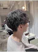 【mami】メンズ波巻きパーマ