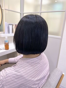 ルーム 郡山店(ROOM) 縮毛矯正＊サラッとまとまるボブ