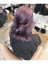 サンクマーケット 渋谷(cinq MARKET)&nbsp;渋谷ブリーチカラーハイトーンカラーラベンダーグレージュ20代