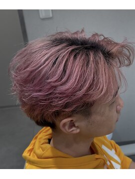 毛流れセンターパート