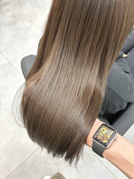 レム 長野青木島店(REM) アッシュブラウン/髪質改善カラー