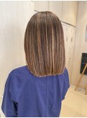 白髪ぼかしカラー