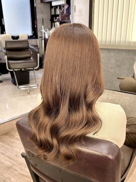 ナチュラルリーフ 仙台駅前店(Natural leaf) ブリーチ無しベージュ