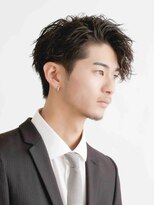 LEGIT BRIGHT KANAZAWA MEN'S HAIR SALON【4月1日NEW OPEN（予定）】&nbsp;刈り上げセンターパート/波巻きツイストスパイラル/金沢