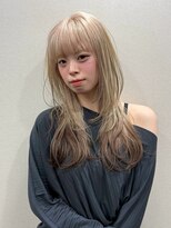 ヌル 神宮前店(Null)&nbsp;エンドカラー/ルーツカラー/ブリーチデザインカラー/姫レイヤー