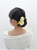 綺麗めシニヨン