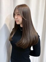 メイクス 町田(MAYKS)&nbsp;縮毛矯正×ヘーゼルベージュ