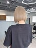 【Hitomi指名平日限定】カット/フルブリーチ+オンカラー/3step TR