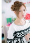 溢れる色香**抜け感アレンジ