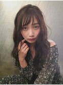 大人かわいいアンニュイウェーブロング☆【奥村北斗】[表参道]