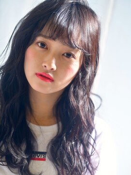 桐谷美玲風ロングゆるカジスタイル 10 30代の方にも L ネオリーブアオバ 高田馬場店 Neolive Aoba のヘアカタログ ホットペッパービューティー