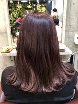 ロダット 横浜(LODAT by little)&nbsp;ピンクパープル×外ハネミディ【LODAT横浜】