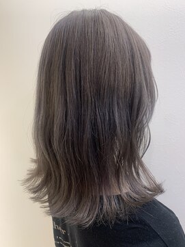 ハブ(hub) ラベンダーグレー