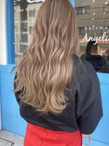 アンジェリカ 布施店(ANGELICA)&nbsp;【ANGELICA 祖田】ハイライト×ミルクティーベージュ