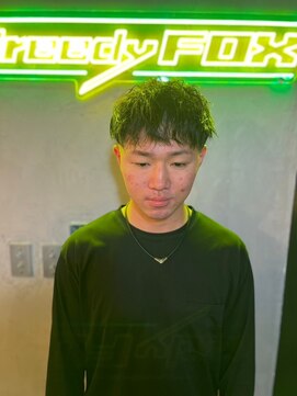 グリーディーフォックス 代々木(Greedy FOX) アップバング/ツーブロックマッシュ/束感/波巻き[シェービング]