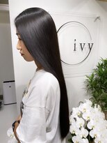 アイビー(ivy)&nbsp;髪質改善トリートメント黒髪ロングストレート20代30代40代