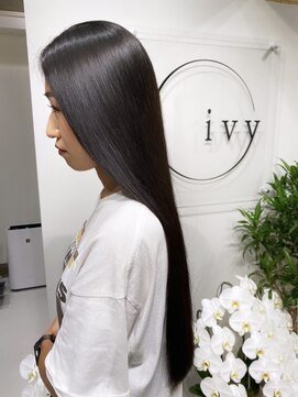アイビー(ivy) 髪質改善トリートメント黒髪ロングストレート20代30代40代