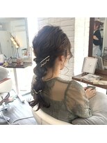 クラン ヘアーアンドスタジオ(CLAN hair & studio)&nbsp;ハイトーンエクステブリーチインナーミルクティーベージュ