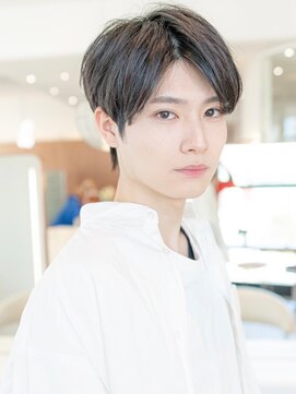 ケアリー 千葉ニュータウン中央(Carelly) ツイストパーマ七三オールバックマッシュウルフスリークショート