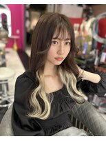 ルフレ 新宿本店1st(Reflet)&nbsp;インナーカラー/エクステ