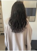 ロングパーマ