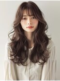 ★暗めカラーグランマッシュフェイスフレーミングデザインカラー